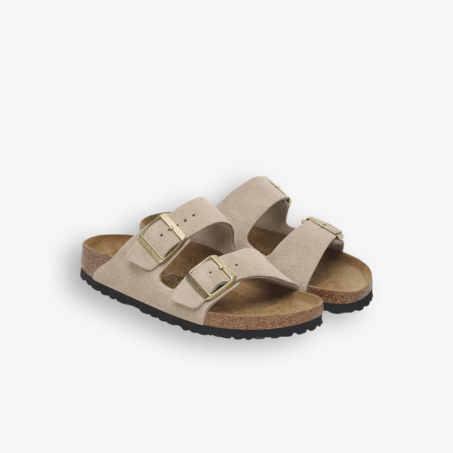 Chinelos Birkenstock Arizona Suede Leather