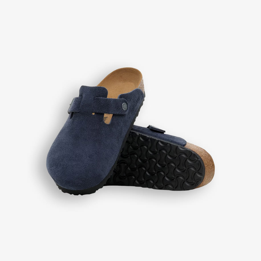 Chinelos Birkenstock Boston Suede Leather