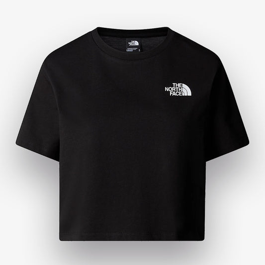 T-shirt The North Face W Cropped Simple Dome Preto