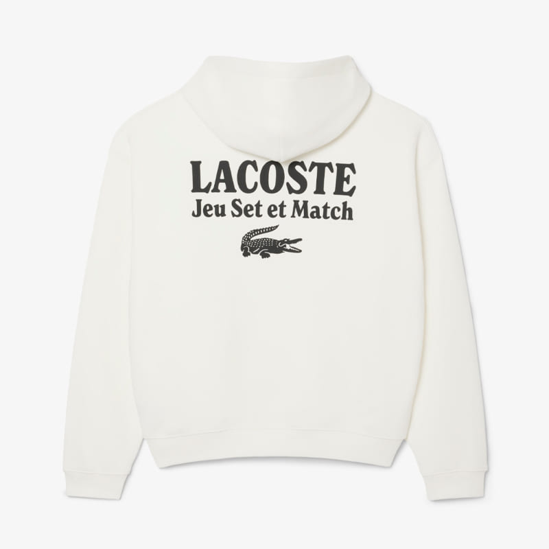 Camisola Lacoste Loose Fit Print Hoodie
