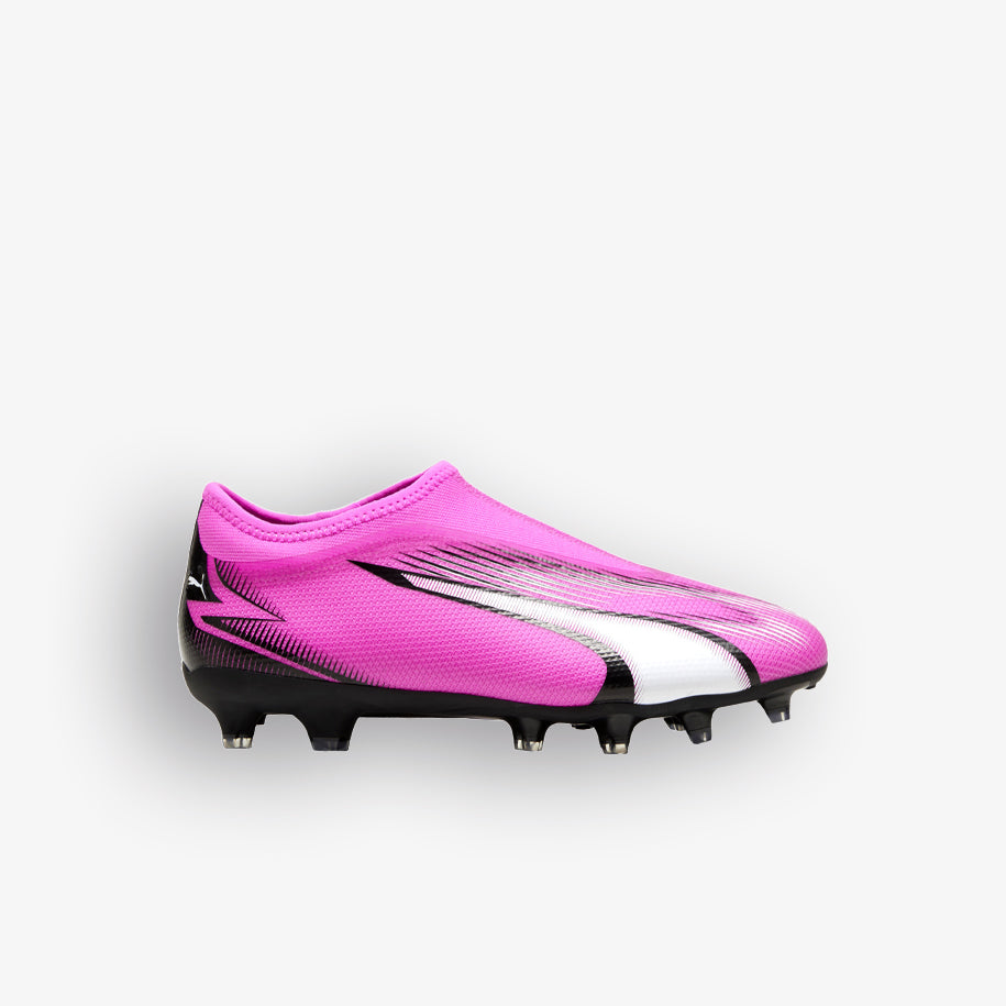 Chuteiras Puma Ultra Match Ll Fg/ag Rosa