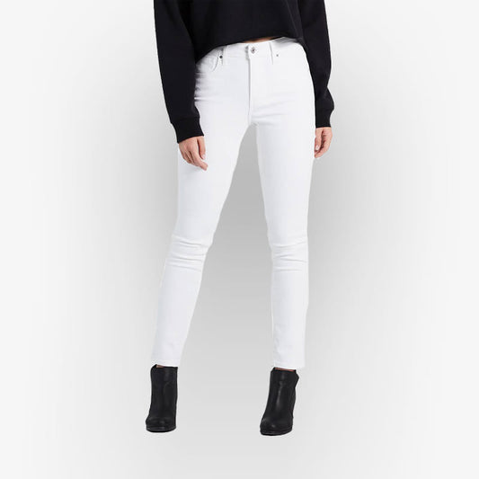 Calça Levi's 721 High Rise Skinny Branco