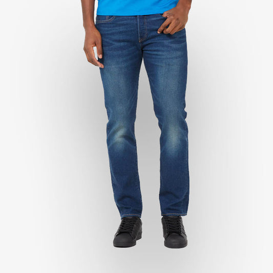 Calças Levi's 501 Slim Taper Boared Azul