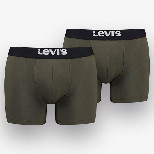 Boxers Levis Men Solid Basic Verde