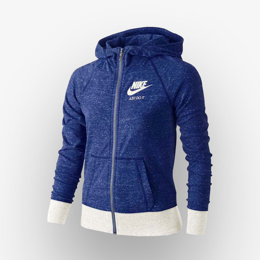 Casaco Nike Gym Vintage Hoodie Azul