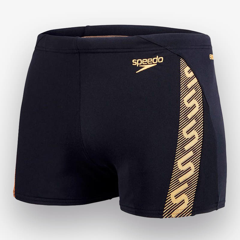 Calções Speedo Monogram Aquashort Preto