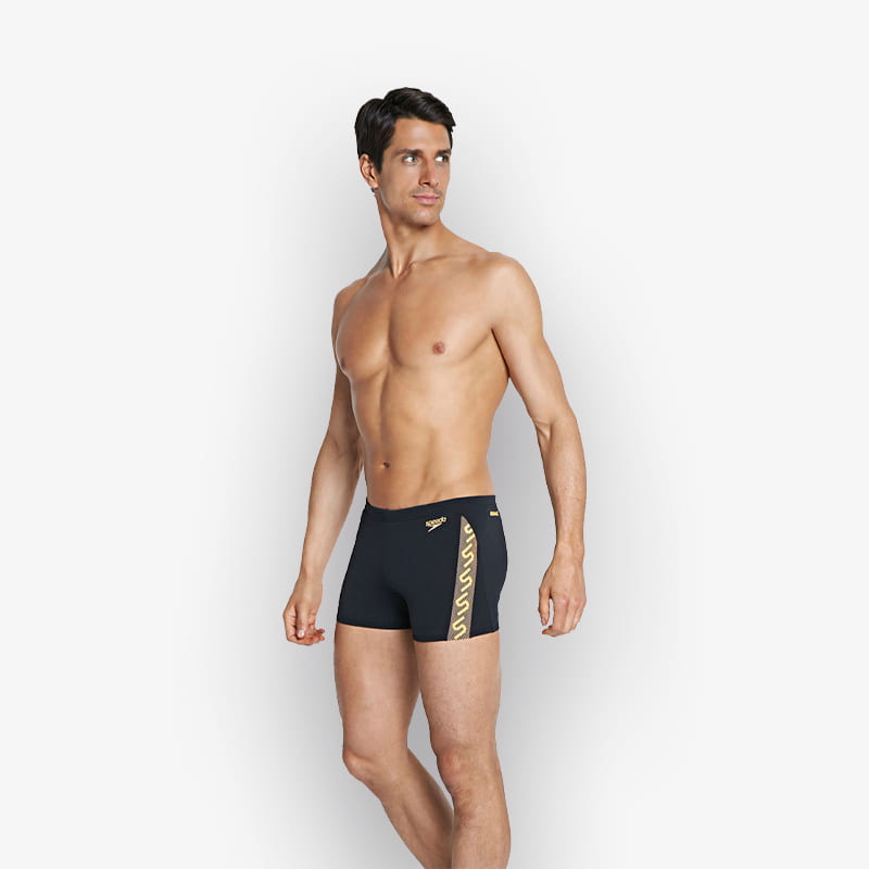 Calções Speedo Monogram Aquashort Preto