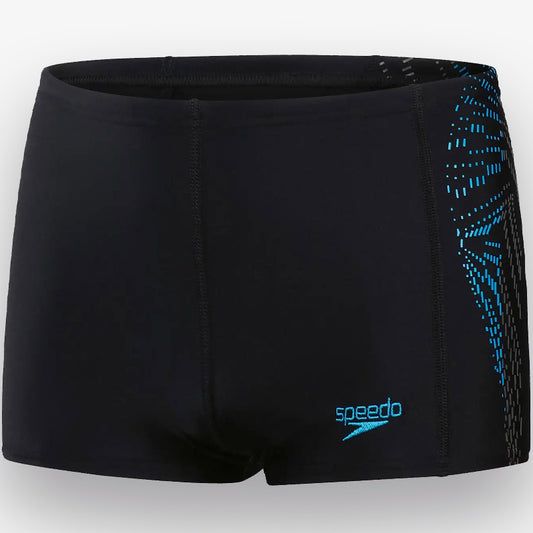 Calções Speedo Plastisol Placement Aquashort Preto