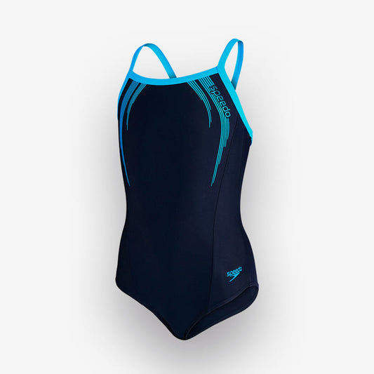 Fato De Banho Speedo Sports Logo Azul Marinho