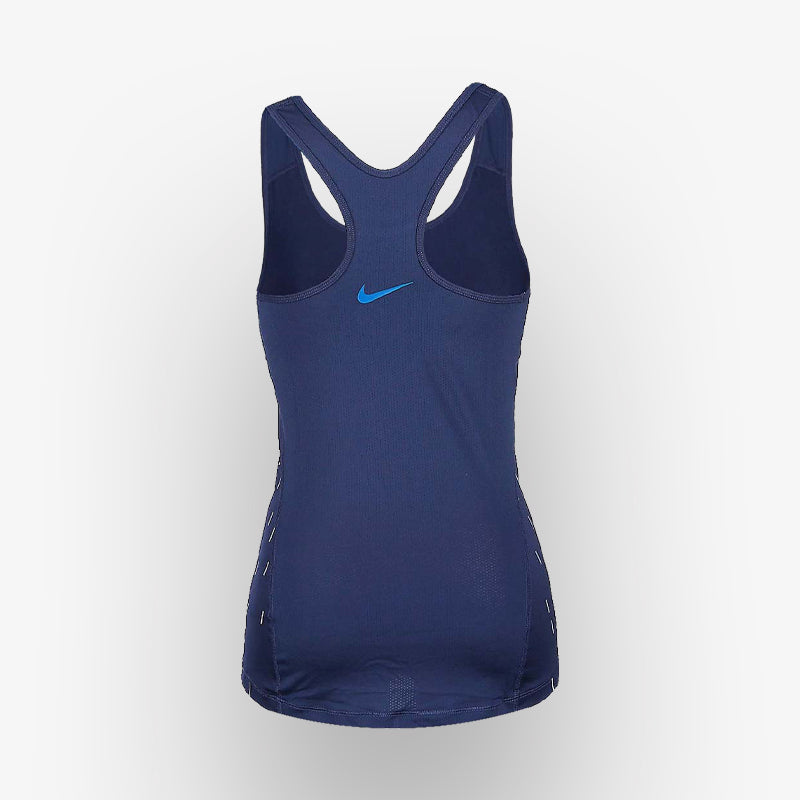 Top Nike Pro Tank Azul