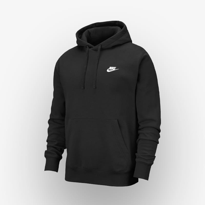 Camisola Nike Sportswear Club Fleece Preto