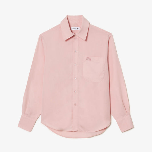 Camisa Lacoste Oversize Rosa