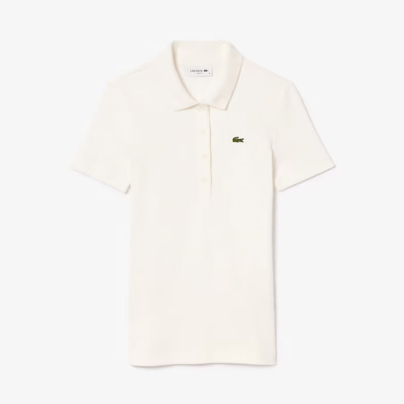 Pólo Lacoste Slim Fit Branco