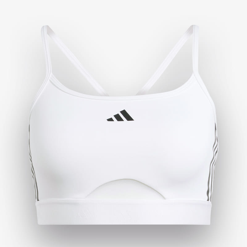 Top Adidas Hyglm Bralette Branco