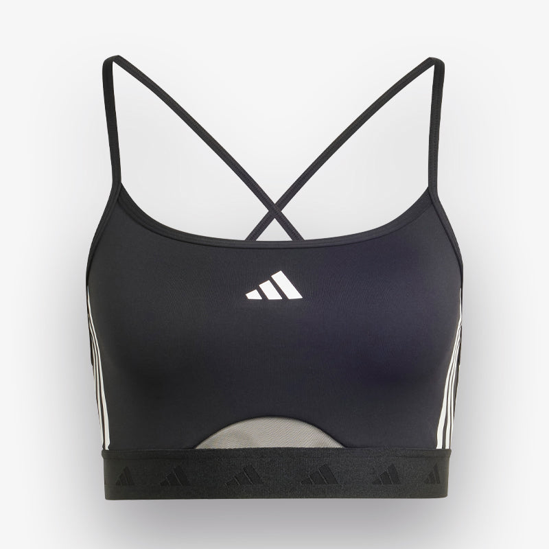 Top Adidas Hyglm Bralette Preto