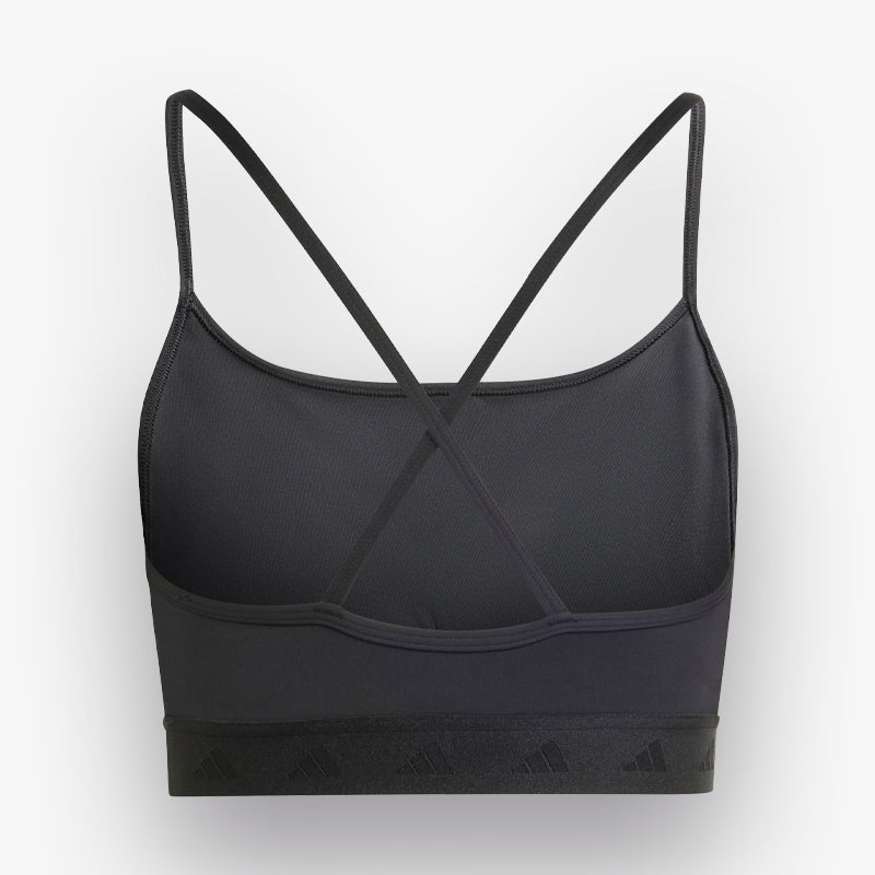 Top Adidas Hyglm Bralette Preto