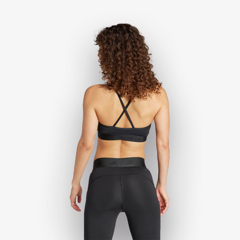 Top Adidas Hyglm Bralette Preto