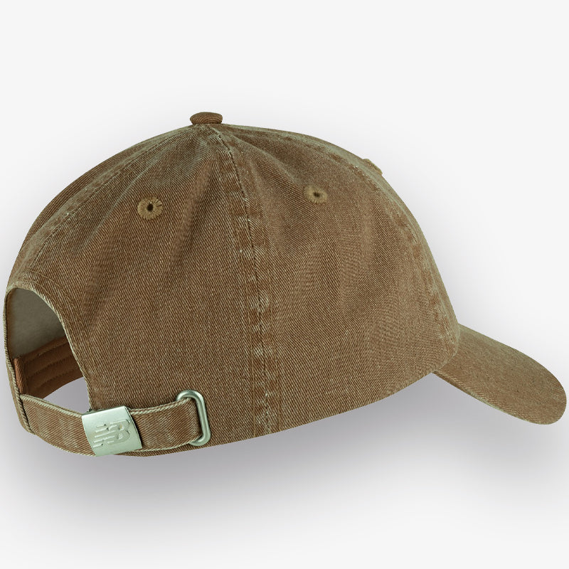 Boné New Balance 6 Panel Hat Castanho