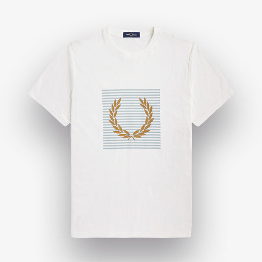 T-shirt Fred Perry Branco
