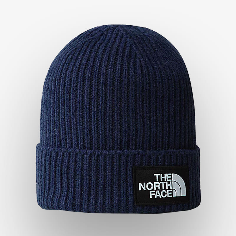 Gorro The North Face Logo Box Cuffed Beanie Reg Azul