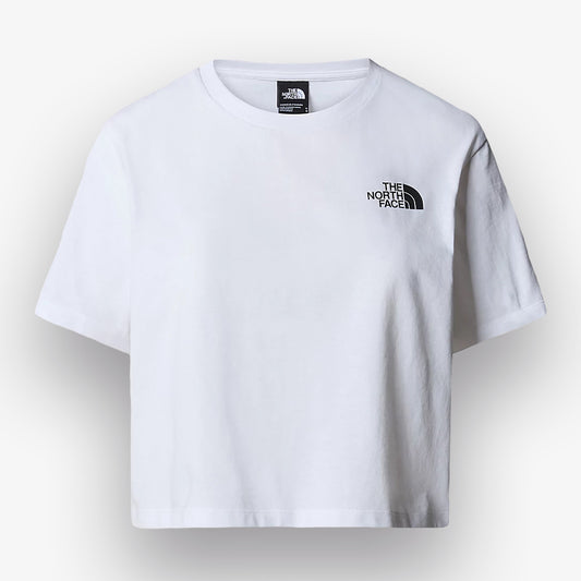T-shirt The North Face W Cropped Simple Dome Branco