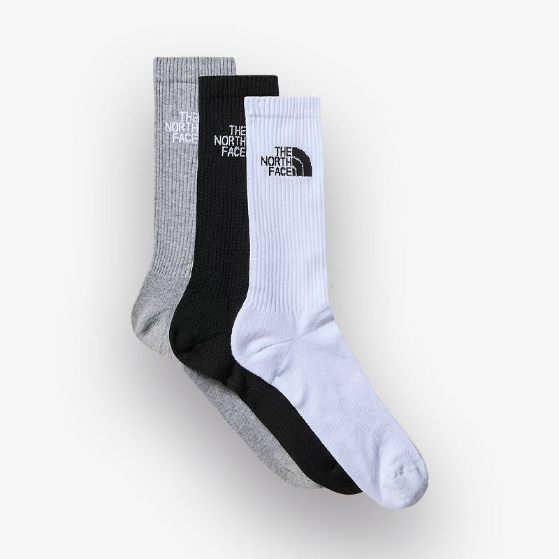 Meias The North Face Multi Sport Cush Crew Sock 3p Multicor