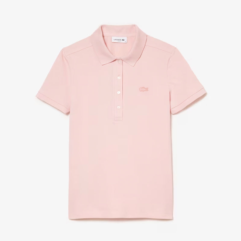 Pólo Lacoste Piqué Rosa