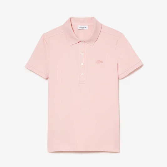 Pólo Lacoste Piqué Rosa