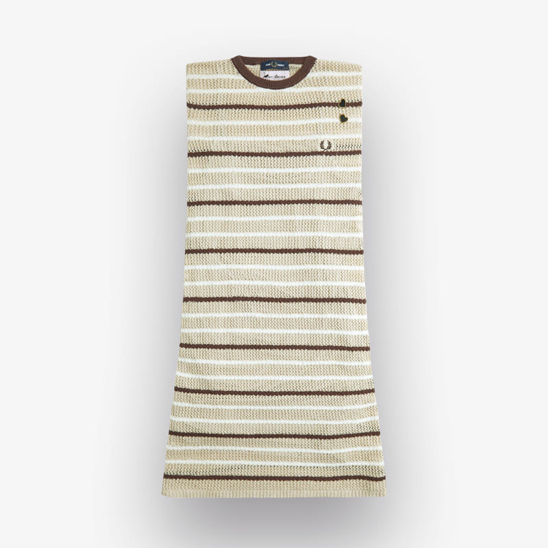 Vestido Fred Perry Amy Winehouse Foundation Multicor