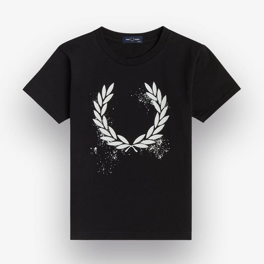 T-shirt Fred Perry Preto