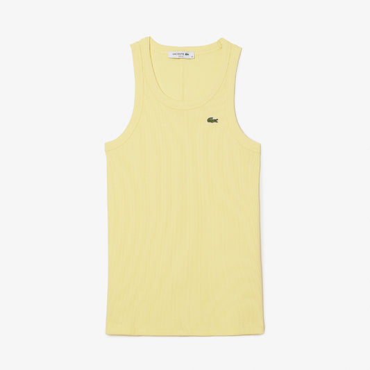 T-shirt Lacoste Slim Fit Amarelo