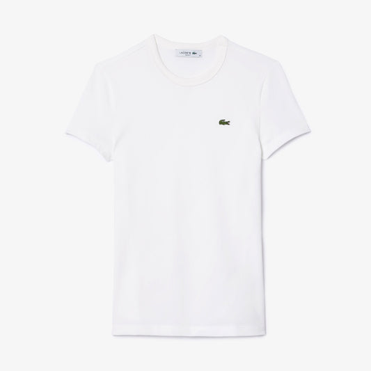 T-shirt Lacoste Slim Fit Branco
