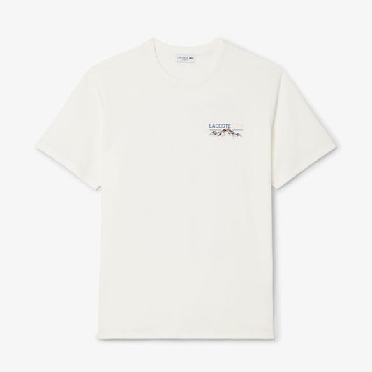 T-Shirt Lacoste Classic Fit Back Print Jersey