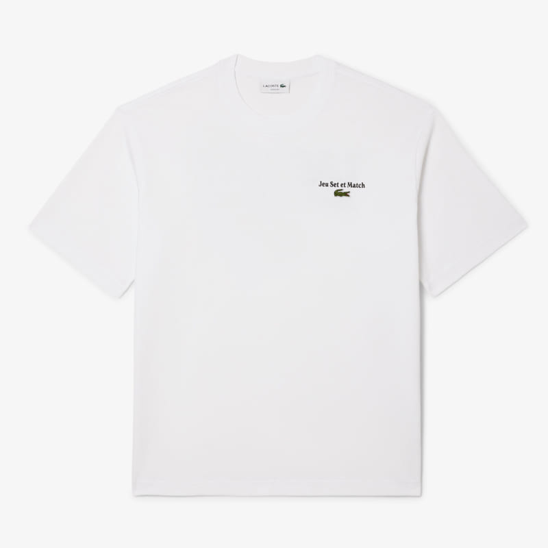T-Shirt Lacoste Loose Fit Heavy Jersey Printed