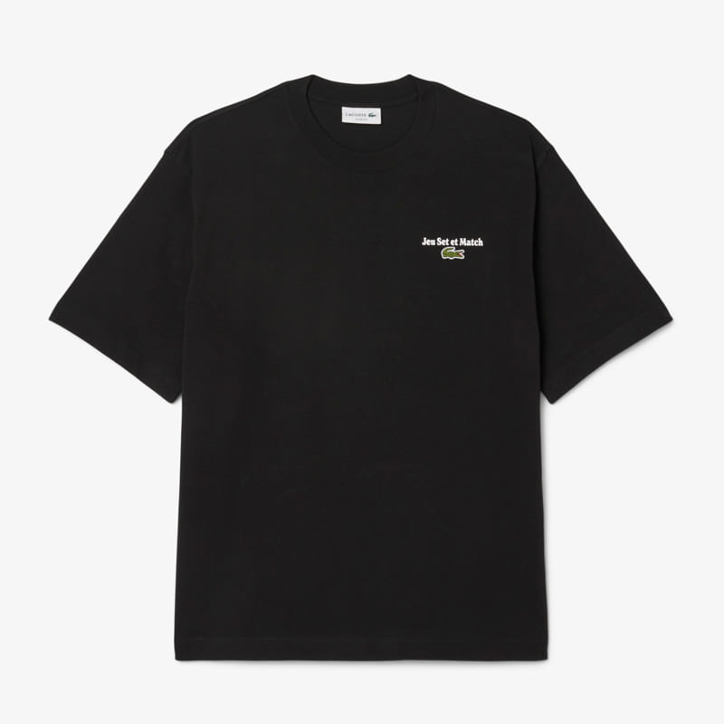 T-Shirt Lacoste Loose Fit Heavy Jersey Printed