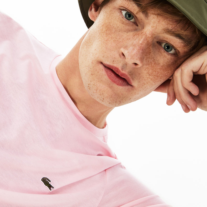 T-shirt Lacoste Jersey Rosa